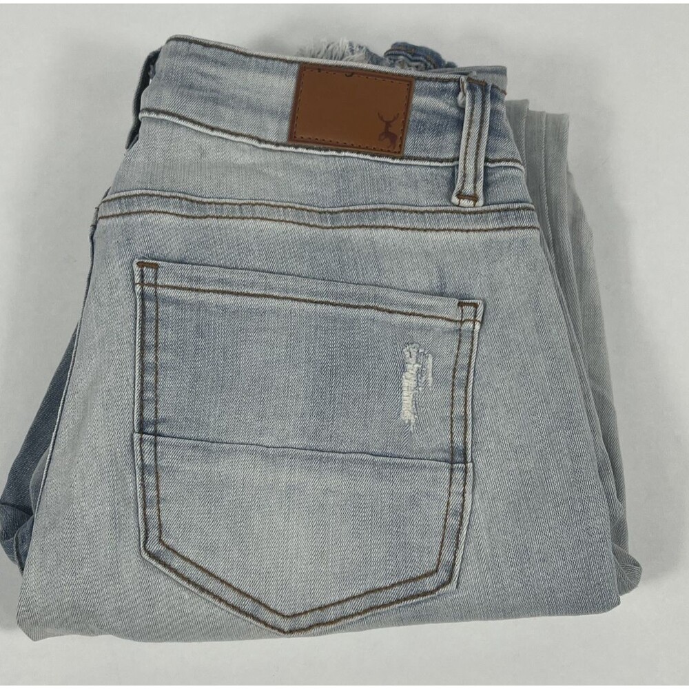 Resfeber LA Collection Women's Boyfriend Jeans Size 4 Distressed Mid Rise NWT